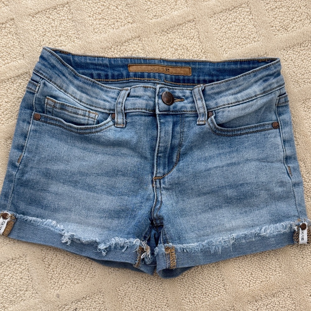 Joe's Jeans Girl’s Light Blue Denim Shorts